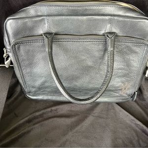 Frye Leather Messenger Laptop Bag